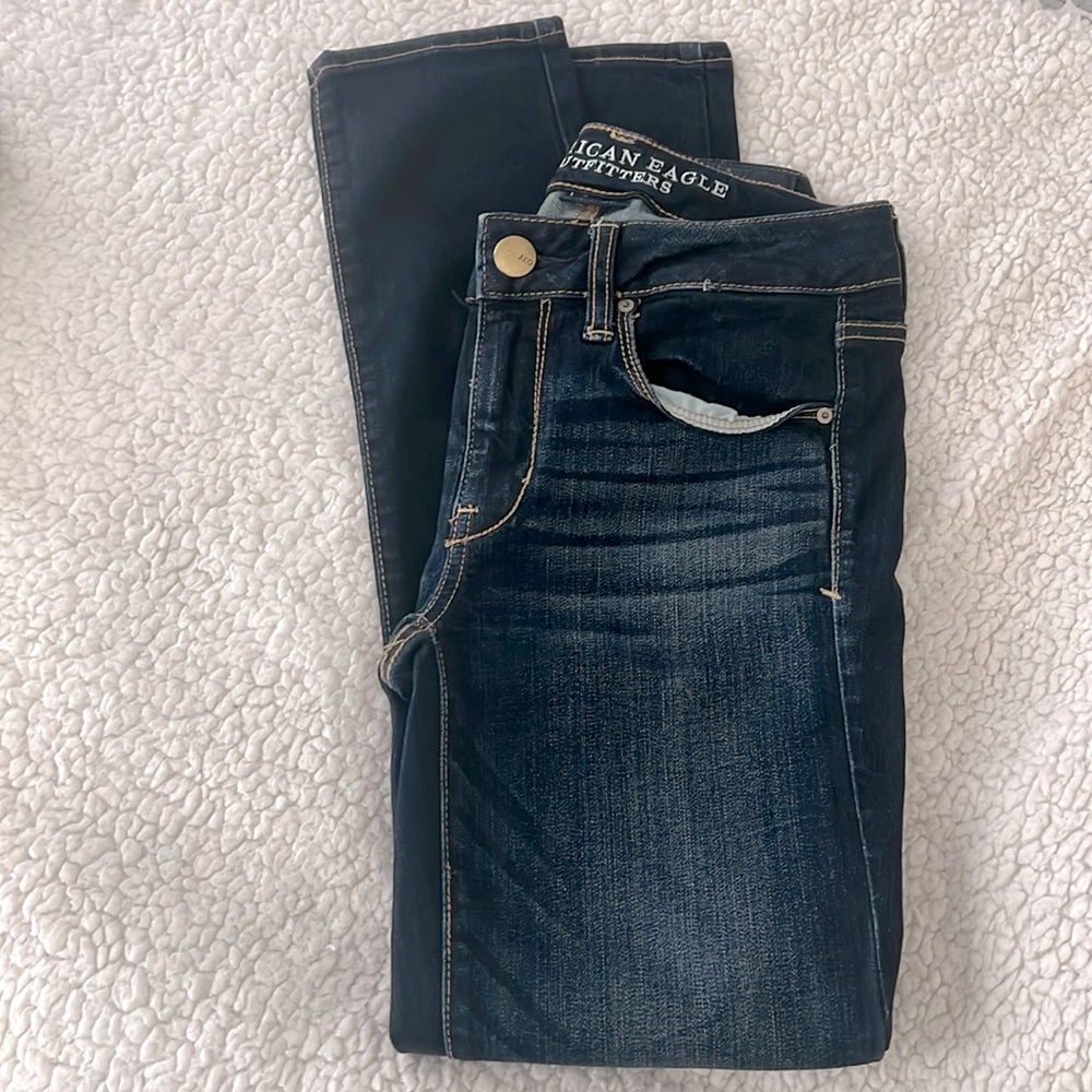 AE super stretch skinny jeans